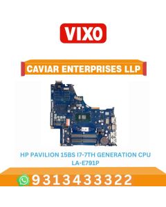 VIXO HP 15BS-526UR LA-791P LA-E801P I7 7TH LAPTOP MOTHERBOARD