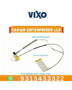 VIXO ACER ASPIRE 4733 4733Z 4738 4738G 4235 4235Z 4552 4552G P/N DD0ZQ5LC000 Laptop LED LCD Display Cable P/N-DD0ZQ5LC000