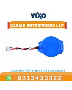 VIXO CMOS BATTERY CR2032 WITH 3PIN (BB-004) BLUE Minimum Order 10pcs