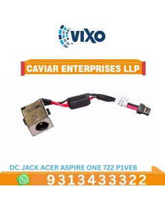 VIXO DC POWER JACK ACER ASPIRE ONE 722 P1VE6 DC30100F100  50.SFT02.002