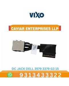 VIXO DC JACK DELL 3579 3379 Dell G3 15 17 3379 3579 P35E003 P75F003 Series P/N 0F5MY1 F5MY1 DC WITH WIRE