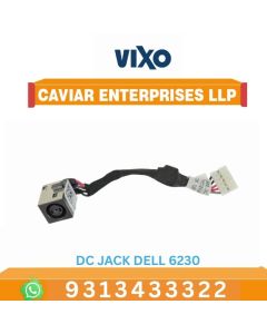 VIXO DC JACK DELL E6230 E5530 E6230 DC30100GI00  DC30100HS00  