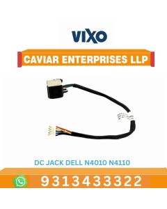 VIXO DC JACK DELL N4010 N4110 A840 N4120  M4110  N411  4110  3450  V3450  02JY55  CN-02JY55 DD0R01PB000