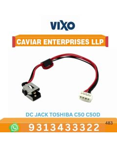 VIXO DC JACK TOSHIBA C50 C50D C50T C55 C55D C55T C55DT L50