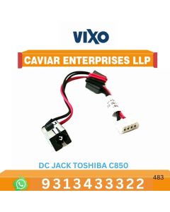 VIXO DC JACK TOSHIBA C850 C855 C850  C855D  L850  L850D  L855  L855D  S850  S850D  S855  S855D  C870  C875  