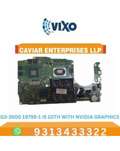 VIXO DELL G3-3500 19795-1 I5 10TH WITH NVIDIA GRAPHICS LAPTOP MOTHERBOARD