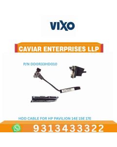 VIXO HDD Cable For HP PAVILION 14-E 15-E 17-E 14-B031US 14-F G4-2000 G6-2000 Series G7-2000 DD0R33HD010 6017B0362201 SATA Hard Drive Connector