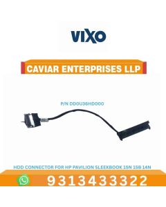 VIXO HDD Cable For HP Pavilion Sleekbook 15-N, 15N, 15-B, 15B, 14-N, 14N, 15-F, 15T-N, 15Z-N, 15Z, DD0U36HD010, DD0U36HD000 SATA Hard Drive Connector