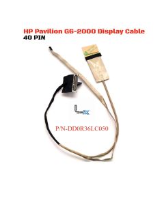 HP Pavilion G6-2000 Series G6-2238DX Laptop LED LCD Display Cable 40 PIN P/NO-DD0R36LC050