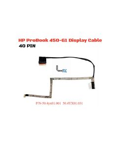 HP ProBook 450-G1 Laptop LED LCD Display Cable P/N-50.4yx01.001  50.4YX01.031