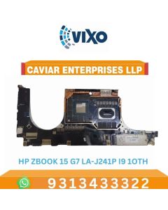 VIXO ZBOOK 15G7 LA-J241P i9 10TH LAPTOP MOTHERBOARD