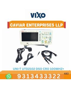 VIXO UNI-T UTD2102CEX+ Digital Storage Oscilloscope DSO CRO 100MHz+ with 2 Channel