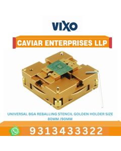 VIXO BGA Universal Magnet 80Mm 90Mm Reballing Station Stencil Holder Stencil Holder for CPU Golden Holder